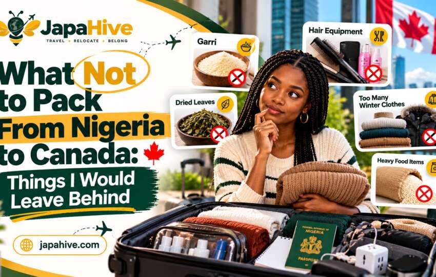 What Not to Pack From Nigeria to Canada: Things I Would Leave Behind