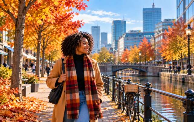 Summer Fall and Winter in Canada